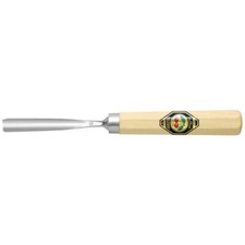 Kirschen 3208006 Straight Groove Chisel Medium Recess Octagonal Handle