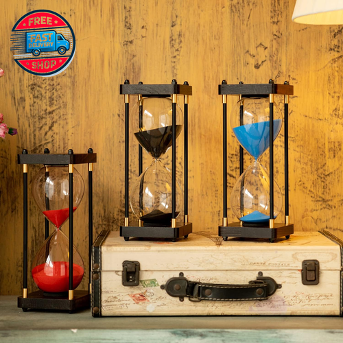 60 Minutes Hourglass Sand Timers,Large Sand Timer, Decorative Quiet Time Clock - Picture 6 of 12