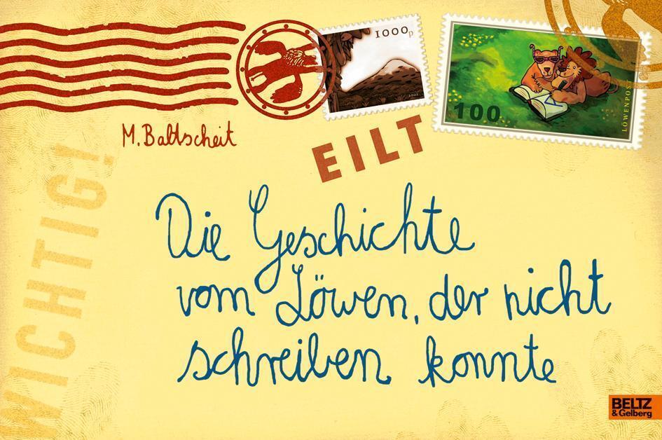 Thumbnail - Die Geschichte Vom Löwen, Der Nicht Schreiben Konnte Martin Baltscheit