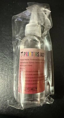 Printers Jack Printhead Cleaner 100ml 3.4oz / EPSON,CANON ,HP,ETC  - A0020