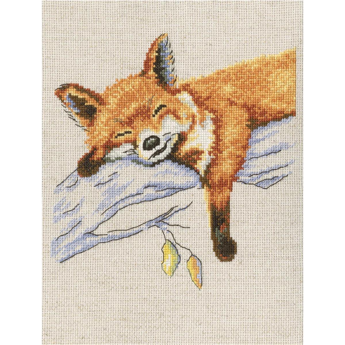 RTO counted Cross Stitch Kit ""Autumn dream"" M631, 16,5x16,5 cm, DIY