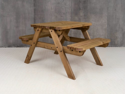Picnic Bench Se Garden Pub Style Furniture- Fortem Rounded - Picture 18 of 55