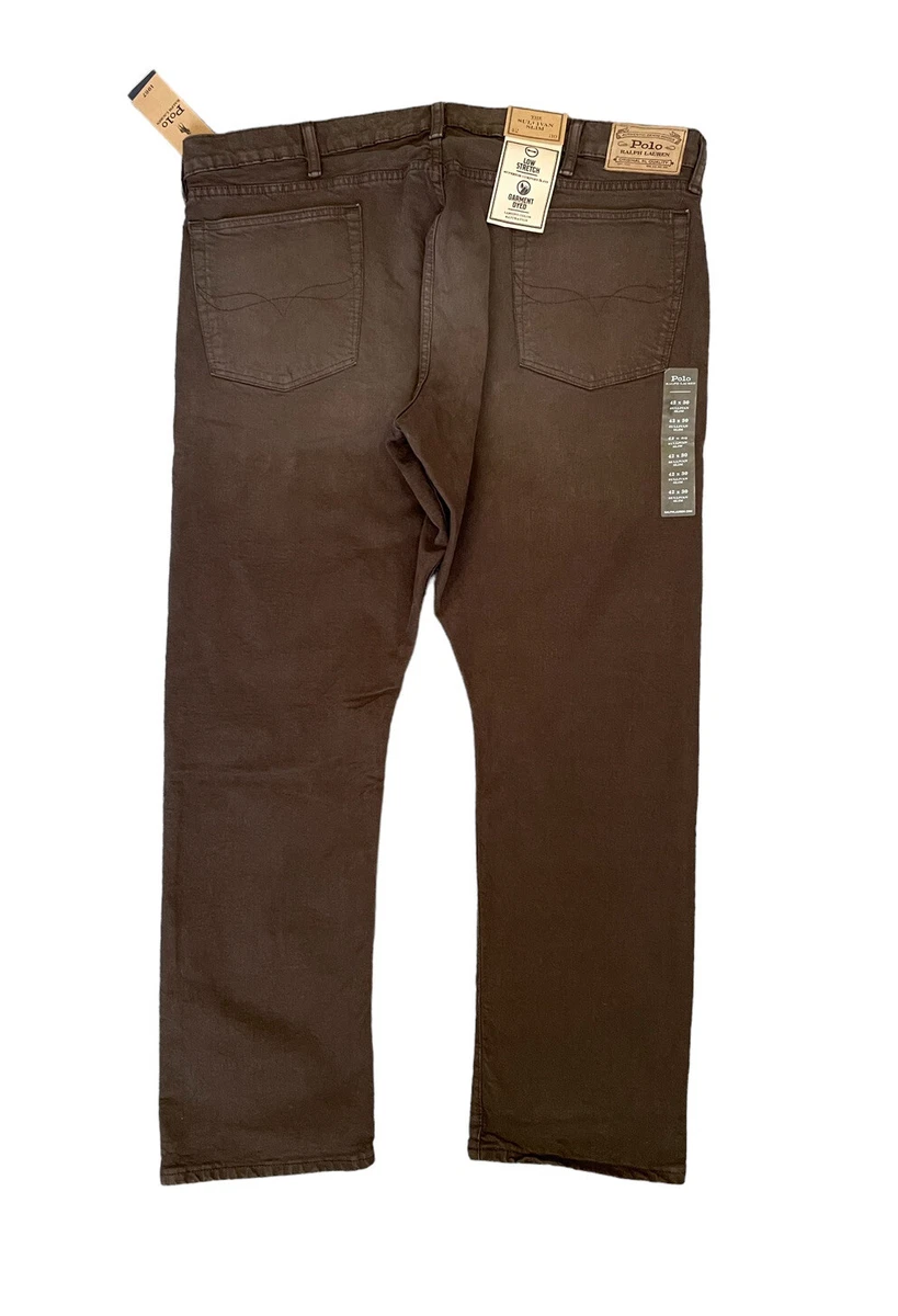 Brown clearance polo jeans