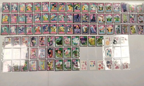 2012 MY LITTLE PONY SERIE 1 SET BASE COMPLETO 84 CARTE PIÙ DIVERTENTI TAT SET RARO