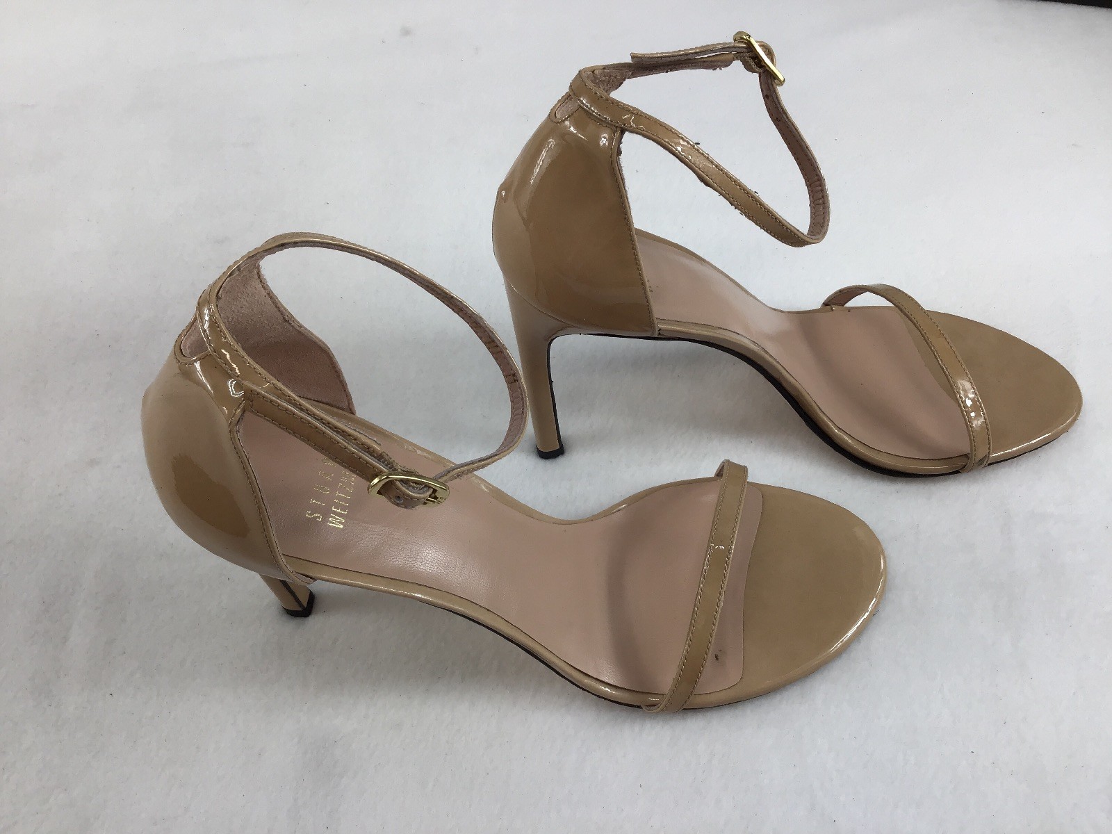 Stuart Weitzman Nudistsong Nudistsong Nudistsong Adobe Aniline Sandals Size 10M H923 9486ff Stuart Weitzman Nudistsong Nudistsong Nudistsong Adobe Aniline Sandals Size 10M H923 9486ff