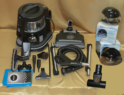  Rainbow E2 Vacuum Black LED ULTRA DELUXE 5 YEAR warranty +2 Purifiers COMPLETE!