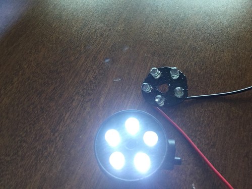 A Pair (2) Redcat Racing Front LED Lights/ Rampage DuneRunner / Now in Red - Picture 4 of 7