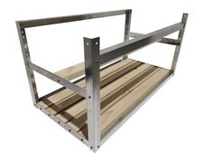 Mining Rig 8 GPU Alu Mining Frame Open Case  Miner !! Made in Germany !!