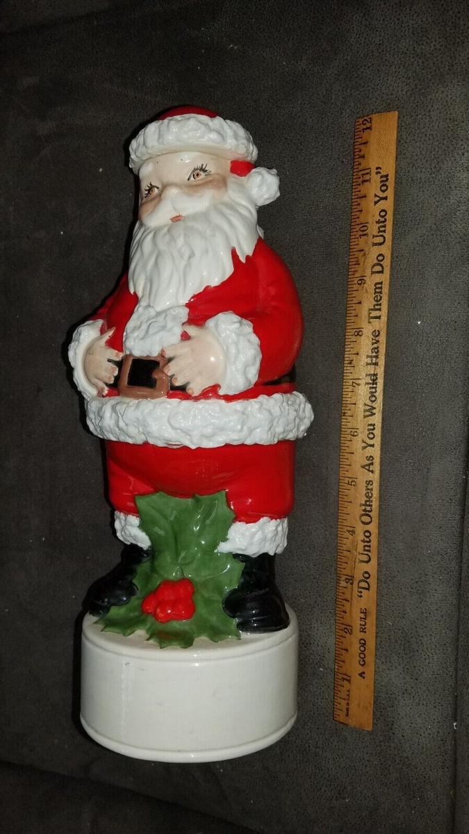 Vintage Ceramic Santa '79 | eBay