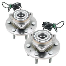 Pair Front Wheel Bearing Hub for 2007-2013 Chevy Suburban Silverado 1500 GMC 4WD