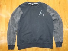 AIR MICHAEL JORDAN No. 23 CHICAGO BULLS XL Sweatshirt BLK