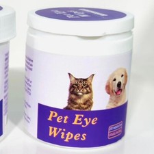 Pet Eye Wipes, 200 Wipes Can Pet Eye CleaningWipes, Tear Stain Removing Wipe, P