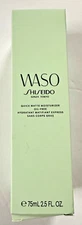 NEW SEALED Shiseido WASO Quick Matte Moisturizer (OIL FREE) 2.5oz, Made In USA