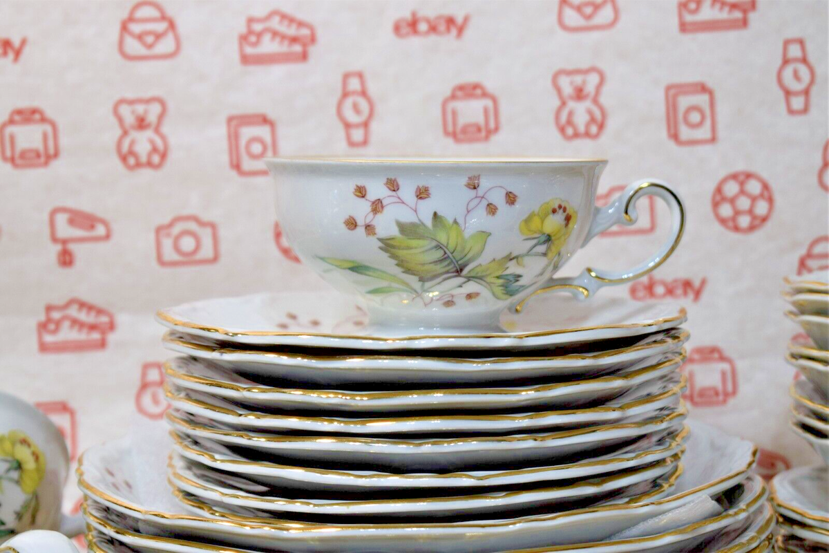 Mitterteich Bavaria Flandre Pattern China Dinnerware | eBay Mitterteich Bavaria Flandre Pattern China Dinnerware | eBay
