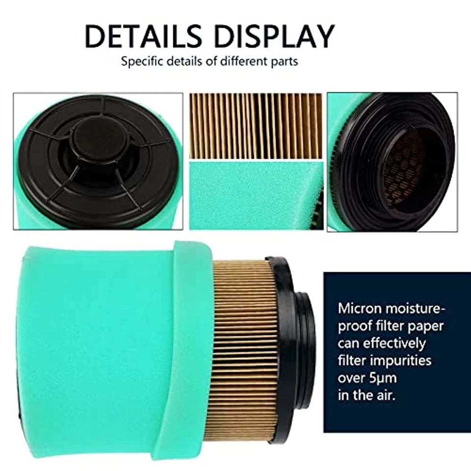 Filtro de aire para Can-Am Outlander Max 450 500 570 650 800R 1000R 4x4 6x6 2012-2019 Foto 4 de 4