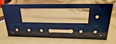 MCINTOSH C20 フェイス プレート ガラスパネル McIntosh C20 Faceplate-No Logo (Later Version-Smaller) (Item: DG