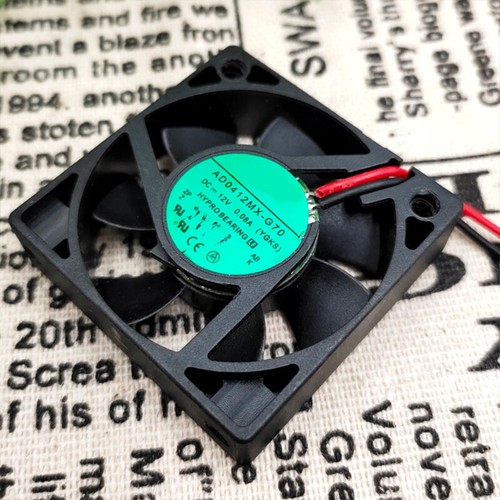 1PC For ADDA AD0412MX-G70 DC12V 0.08A 40*40*10MM Cooling Fan Inverter Fan - Afbeelding 4 van 5