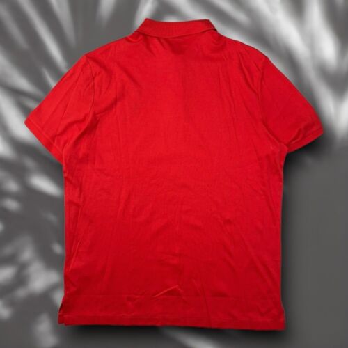UVP $ 110 NEU MIT ETIKETT Herren Polo Ralph Lauren rot Polo Golf Shirt - Bild 4 von 8