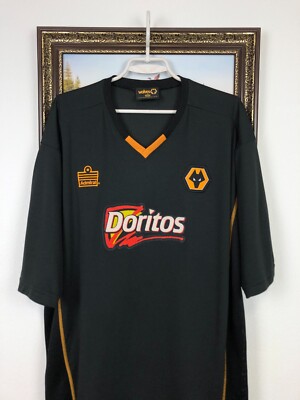 Wolverhampton Wanderers Away football shirt 2003 Wolves Soccer