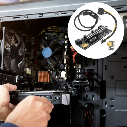  Kabeladapterplatine Für Grafikkartenverlängerung PCI-E-Kartenadapter