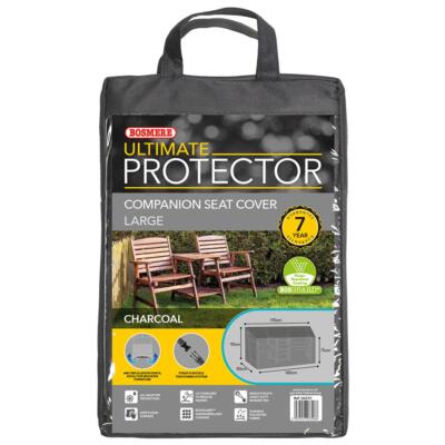 Bosmere Ultimate Protector Large Conversation Sitzbezug 2-Sitzer anthrazit U621C