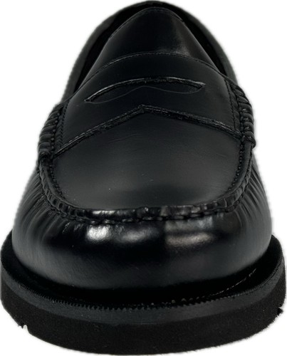 ROCKPORT DAILY RITUAL PENNY MEN'S BLACK LEATHER PENNY LOAFER SHOES, V82323 - Picture 3 of 8
