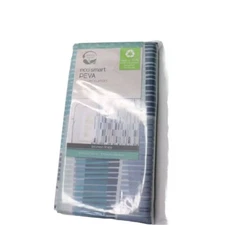 Zenna Home PEVA Shower Curtain Broken Lines Waterproof Blue 70" x 72"