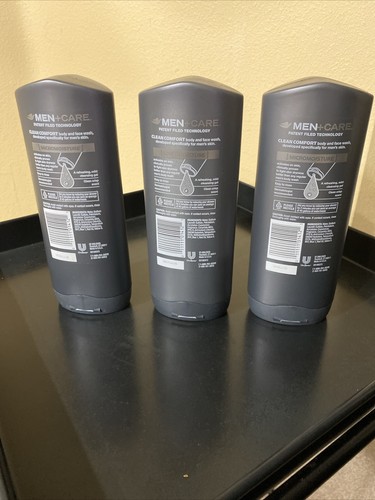 3 PACK Dove Men Body Care and Face Wash Clean Comfort Mild Formula 13.5 OZ - Picture 2 of 2