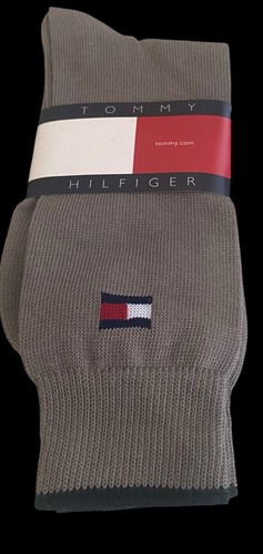Vintage Tommy Hilfiger men’s dress socks khaki size 10–13 brand new in package - Picture 4 of 8