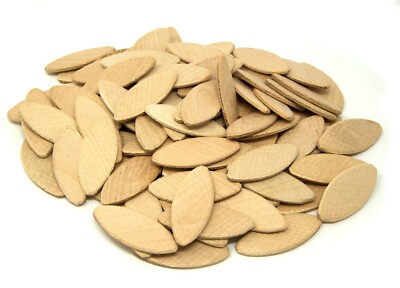 WEN JN122B #20 Birch Wood Biscuits for Woodworking, 100 Pack