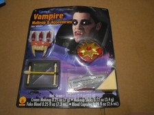 Rubie's Vampire Makeup Set  Accessories Halloween Costume Fake Blood  Teeth