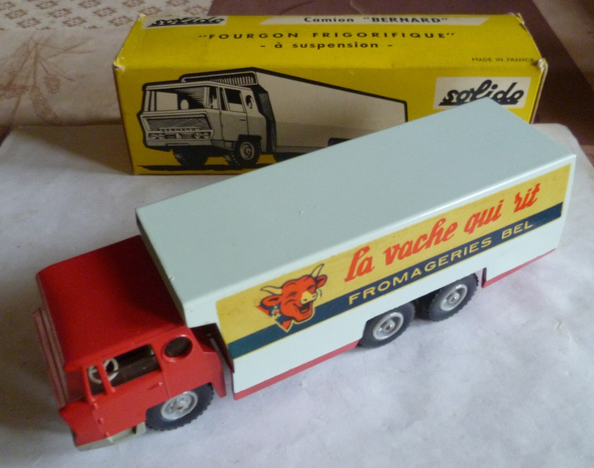B415 Vintage Solido 304 France Caisse Fourgon De Bernard TDA