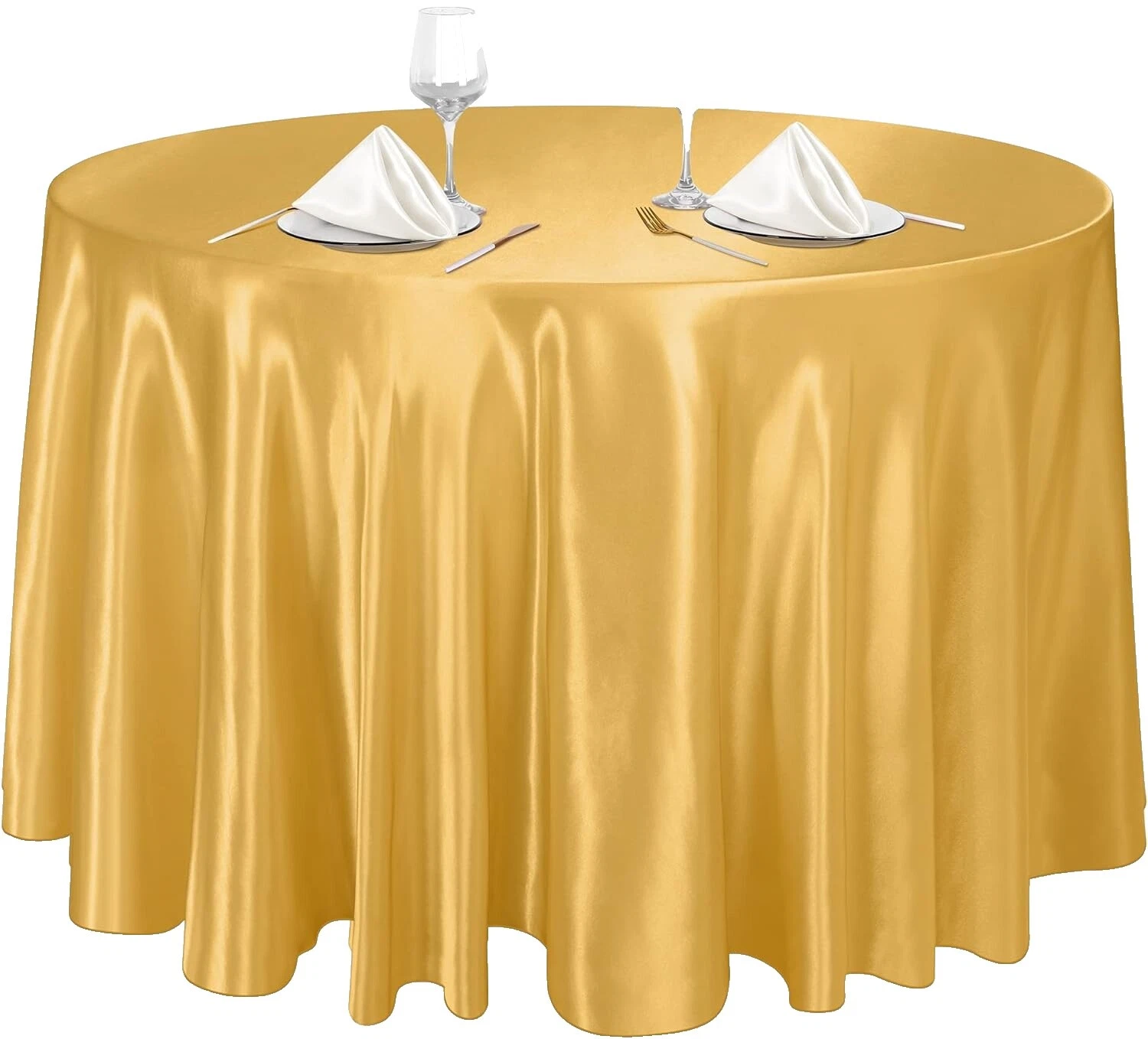 Satin Round Tablecloths