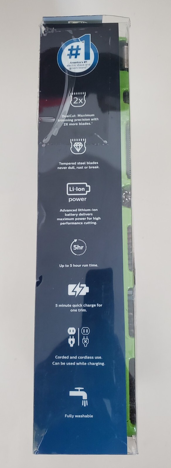PHILIPS Norelco 7000 Series Multigroom All-in-One Trimmer  Open Box 23 PCS NEW!!