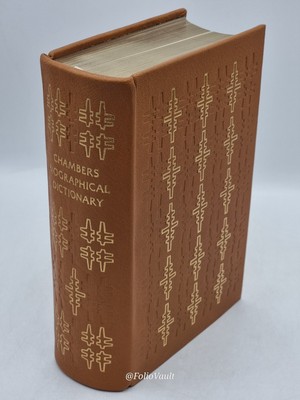 Chambers Biographical Dictionary - Thorne & Collocott - Folio Society - VGC