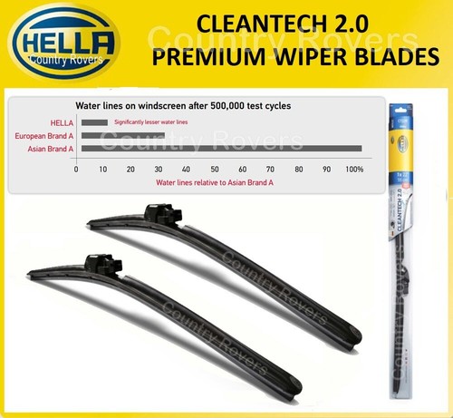 SUZUKI SX4 WIPER BLADES 2006 to 2023 HELLA QUALITY BRAND SIZE 26" & 14" - Picture 6 of 7