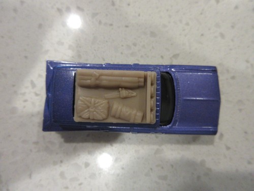 2016 Matchbox '59 Chevy Wild West Tours Purple MBX Wagons Diecast Race Car - Picture 6 of 7