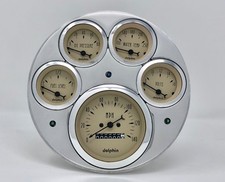 1949 1950 Chevy Car 5 Gauge Dash Panel Cluster Insert Mechanical Set Tan 1949 1950 Chevy Car 5 Gauge Dash Panel Cluster Insert Mechanical Set Tan