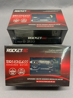 Rocket RC 380 Sensored Brushless Motor 10.5T 4000KV LC RACING RLAARLO WL-T GROM