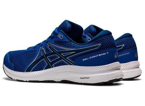 Asics Gel Contend 7 Mens Running Shoes (4E Extra Wide) (408) - Picture 3 of 10