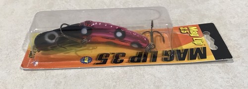 MAG LIP 3.5 BLOOD BATH Yakima Bait Company Salmon Steel Plug Lure Y810.BX NEW - Picture 2 of 5