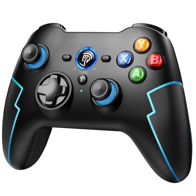 Wireless PC Controller, Controller PC Bluetooth with Hall Trigger & Dual Vibr...