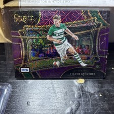 2023-24 Panini Select Field Level Viktor Gyokeres #225 Purple Mojo Prizm (RC)