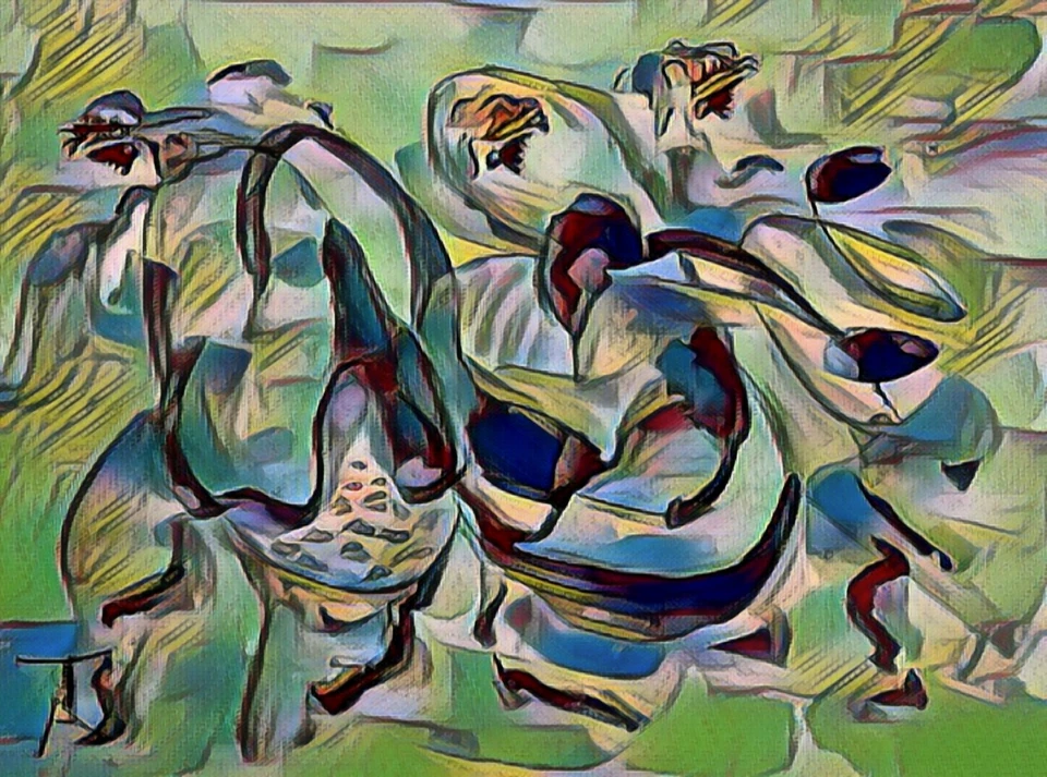 Reproducción de lienzo envuelto en galería digital afroamericana 24x30 "Which Way 3" Foto 2 de 2