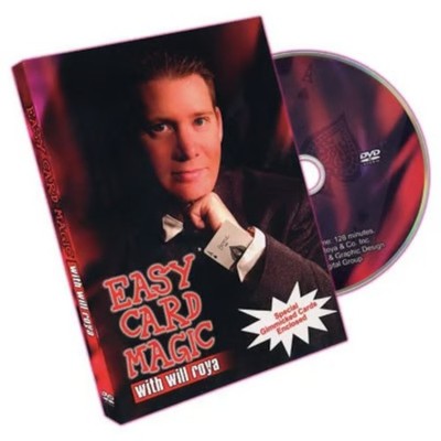 EASY CARD MAGIC WITH WILL ROYA DVD & SPECIAL BICYCLE CARDS