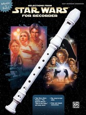 Selections from Star Wars for Recorder | Sheet Music Book for Beginners | Ea...