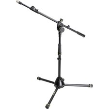 Gravity Stands Microphone Stand With 2-Point Adjustment Telescoping Boom Short
