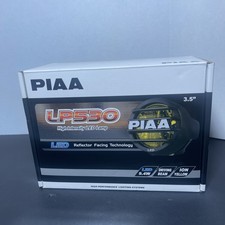 Piaa 22-05370 Lp530 Yellow 3.5-inch Sae Led Fog Light Kit With Harness Set Of 2