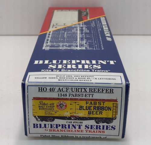 Branchline Trains 1348 escala HO Pabst-Ett 40' ACF/URTX kit refrigerado #91168 | Zustand: New