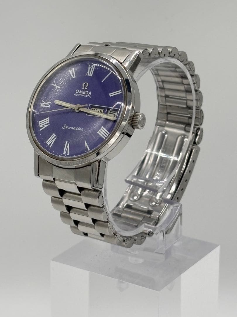 Omega Seamaster Automatic 166.0216 Day-Date Cal.1022 Purple Dial 